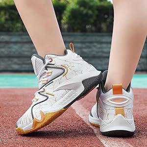 ホワイト バスケットシューズ ハイカット ☆ ホワイト 44(27cm) バスケットシューズ pmybs9919 メンズ